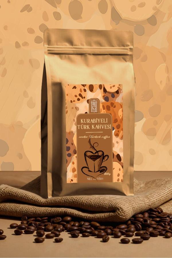 Cookie Turkish Coffee 200g, Kurabiye Aromalı Türk Kahvesi - Image 1