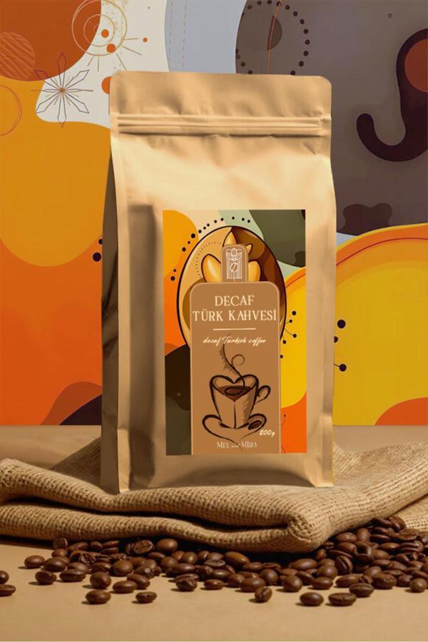 Decaf Turkish Coffee 200g, Kafeinsiz Türk Kahvesi - Image 1