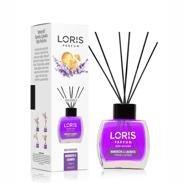 Loris Narenciye & Lavanta Çubuklu Oda Kokusu 120 Ml - Image 1
