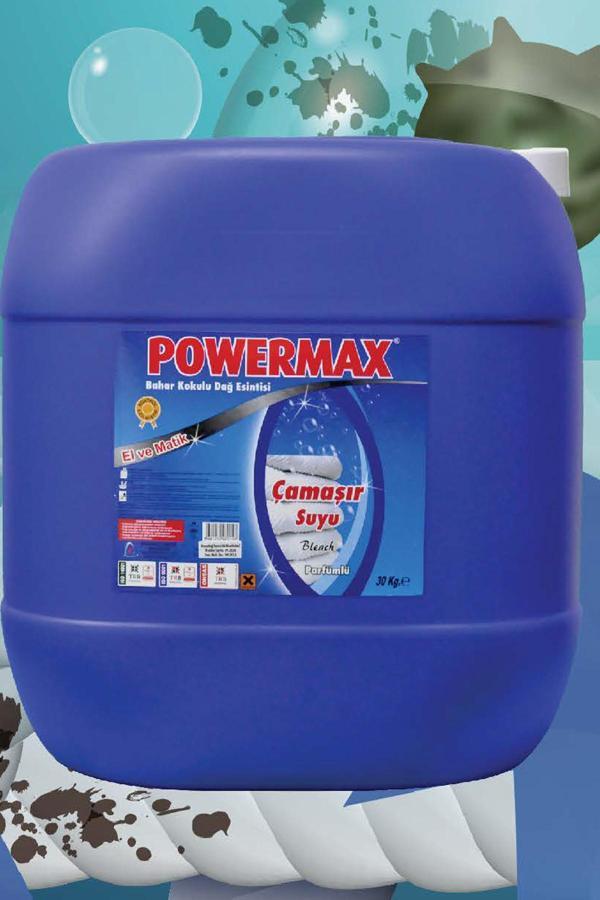 Powermax Parfümlü Çamaşır Suyu 30 Lt -PWRMX065 - Image 1