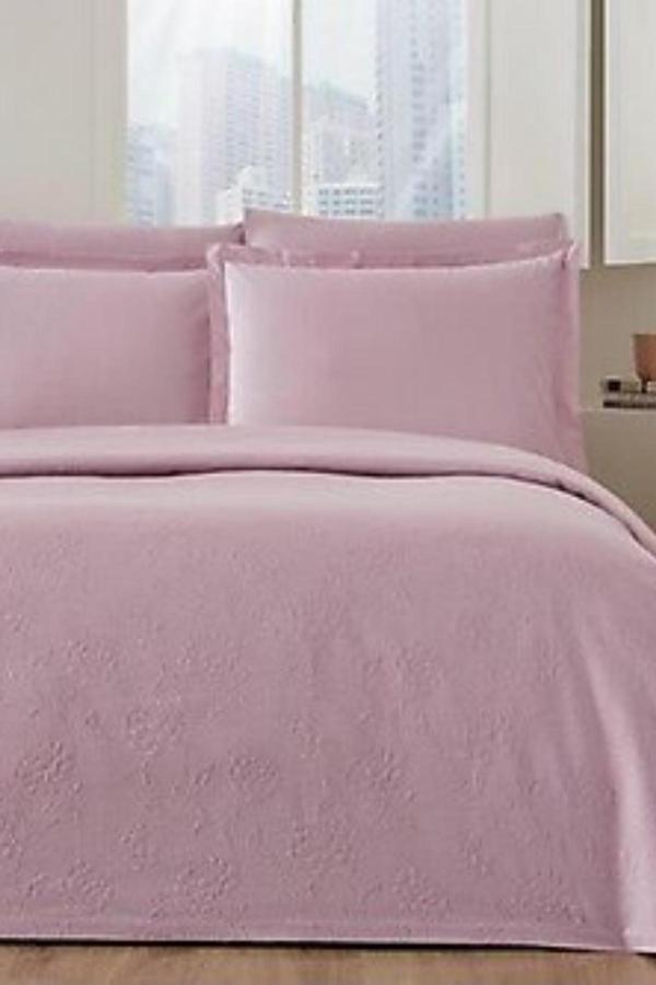 Jakar Lux Pike Takımı Çift Kişilik Pembe - Image 1