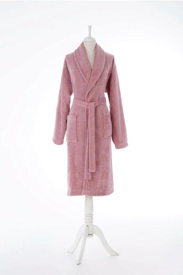 Colourist Bornoz Seti Açık Mercan L - Image 1