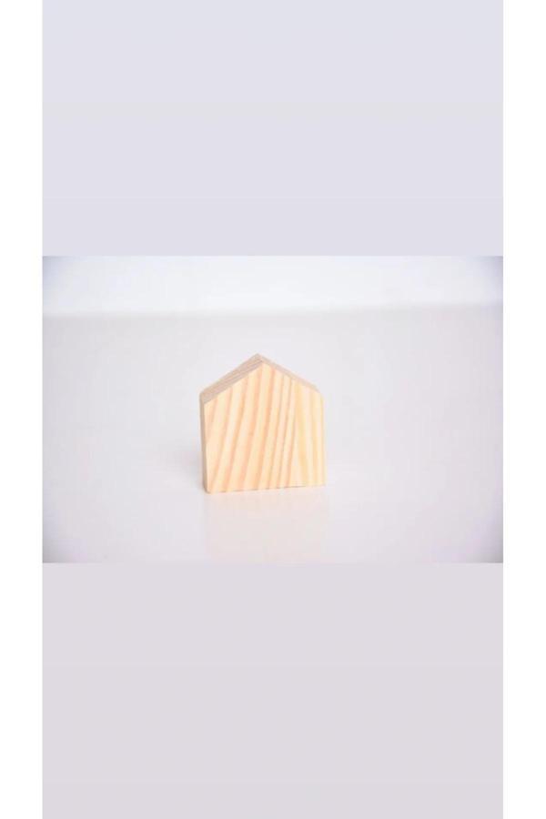 Akgül Ev Ve Bahçe Tekstil Mobilya Ahşap Ev Figürü Obje Ahsap Obje Süs - Image 1