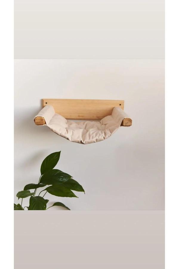 Akgül Ev Ve Bahçe Tekstil Mobilya Kedi Hamağı Kedi Salıncağı Kedi Yataği Duvara Monte Kedi Minderi - Image 1