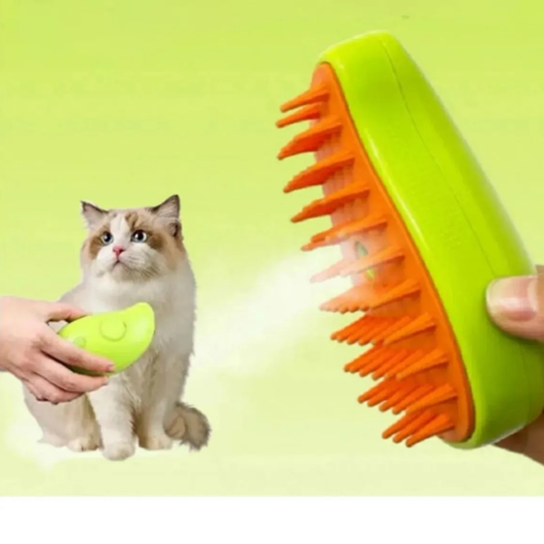 Mucit Home Buharlı Kedi & Köpek Yıkama Fırçası Tarağı Yumuşak Silikon - Image 1