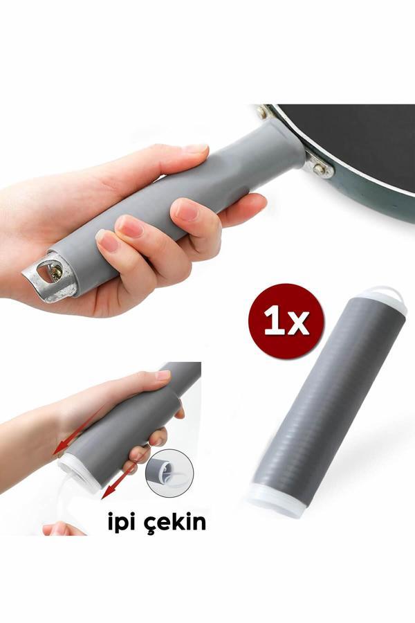 Mucit Home Isı Yalıtımlı Tutacak Tencere Tava Tutacağı Sapı | Kolay Kurulum - 1 adet - Image 1