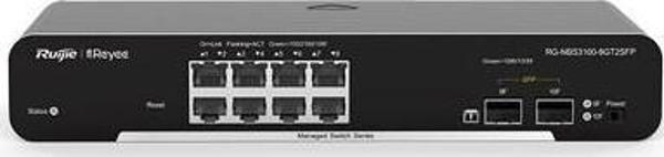 Ruijie Reyee RG-NBS3100-8GT2SFP 8 Port 10/100/1000 2 Sfp Gigabit L2 Yönetilebilir Switch - Image 1