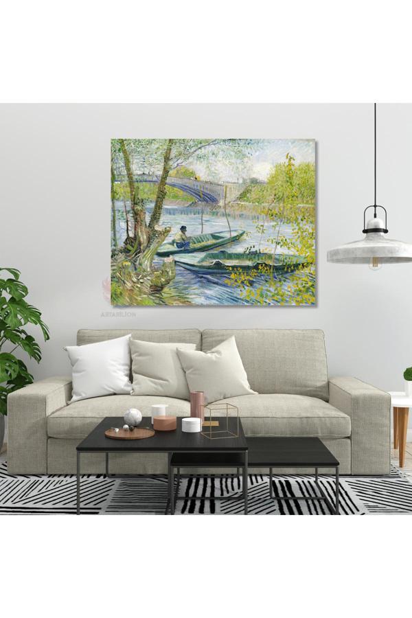 Kanvas Tablo Van Gogh Tablosu Ev Ofis Dekoru Van-Gogh-60 Klasik Duvar Tablosu - Image 1