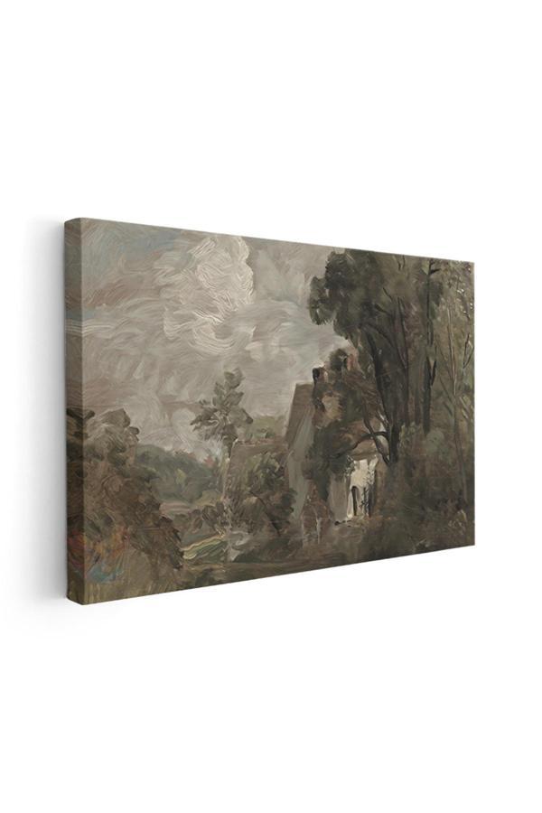 Kanvas Yatay Duvar Tablosu Kanvas Vintage Doga Manzarasi7 Ev Ofis Salon Modern Duvar Tablosu - Image 1