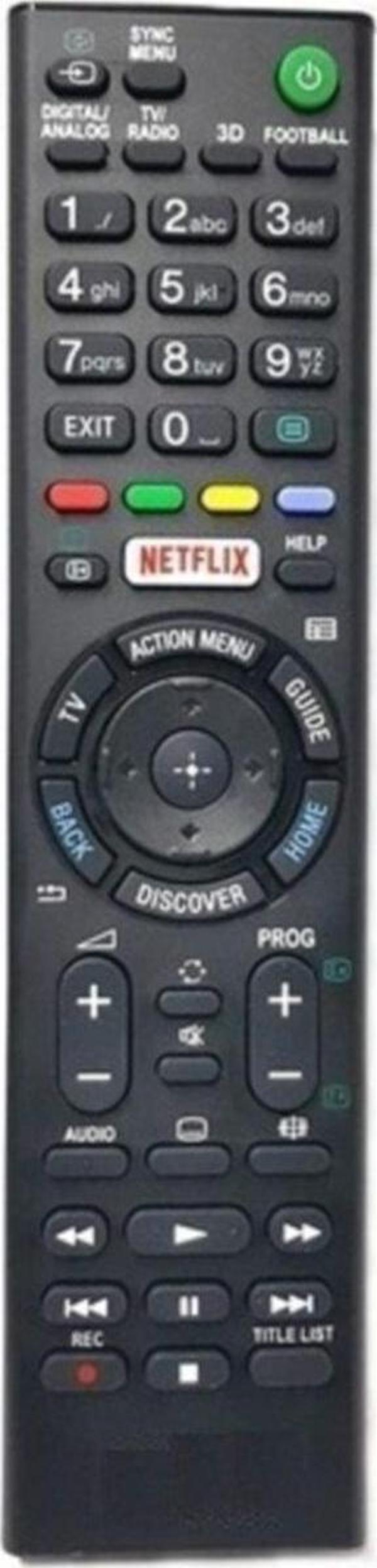 Ata Elektronik Sony Rmt-tx100d Uyumlu Kumanda - Image 1