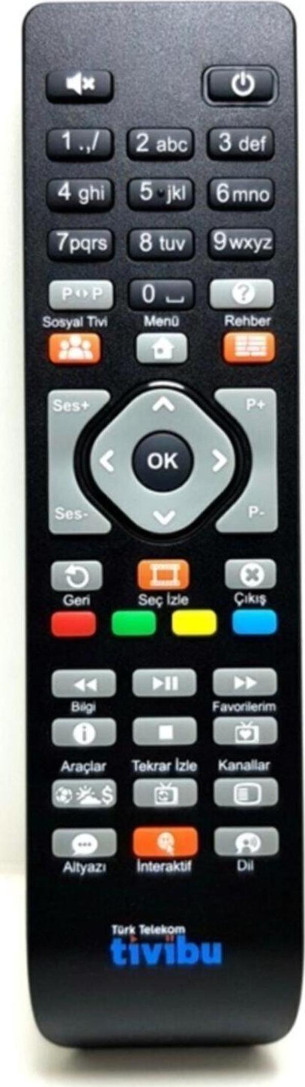 Ata Elektronik Tivibu Türk Telekom Tivibu Uyumlu Kumanda - Image 1