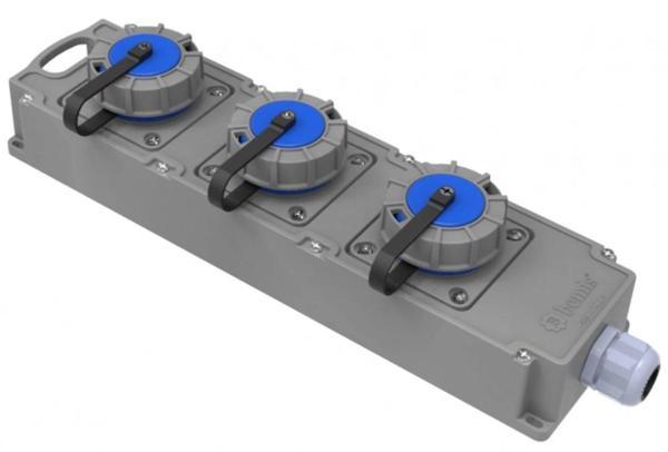 BEMİS IP67 3 lü grup priz Tribox BG6-1010-1010 - Image 1