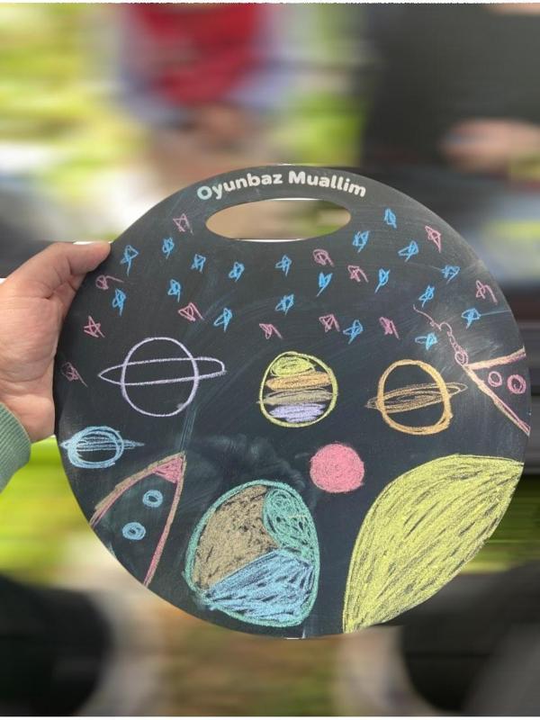 30 Cm Karatahta Tebeşirle yazmaya Uygun  - Image 1