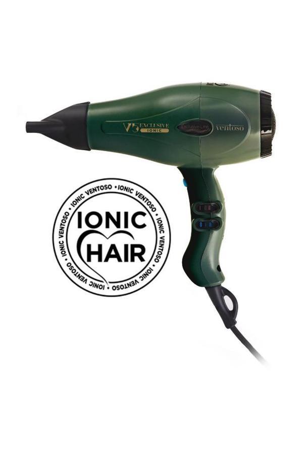 Ventoso V5 Exclusive Iyonik 2500 W Profesyonel Fön Makinesi Khaki - Image 1