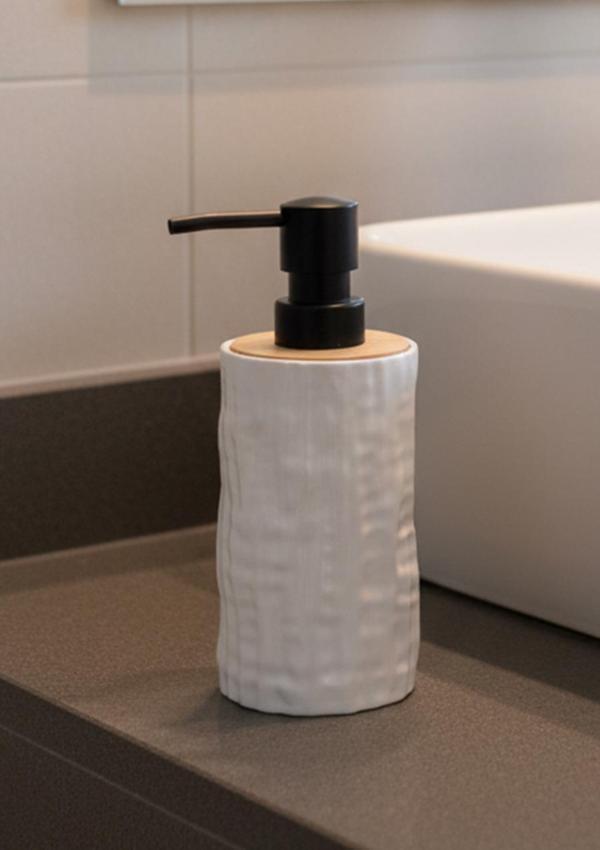 Pablito Sıvı Sabunluk - Plastik Sabunluk - 260 ML Beyaz - Image 1