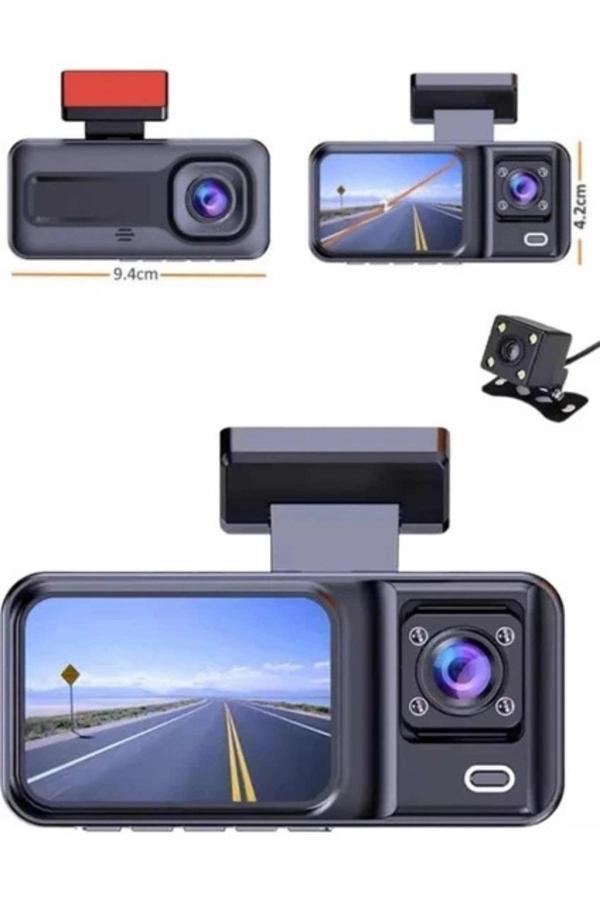 Blackbird A98 Çift Lensli Full HD 1080P Araç İçi Kamera DVR  170 Geniş Açı, G-Sensör, 2.0" Ekran, Dö - Image 1