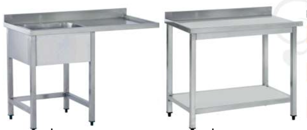 Pimak Bulaşık Makinesi Giriş-Çıkış Tezgahı - Image 1