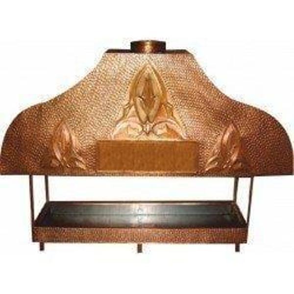 Pimak  Bakır Izgara Açık Kömürlü 100 x 45 x 120 (cm) - Image 1