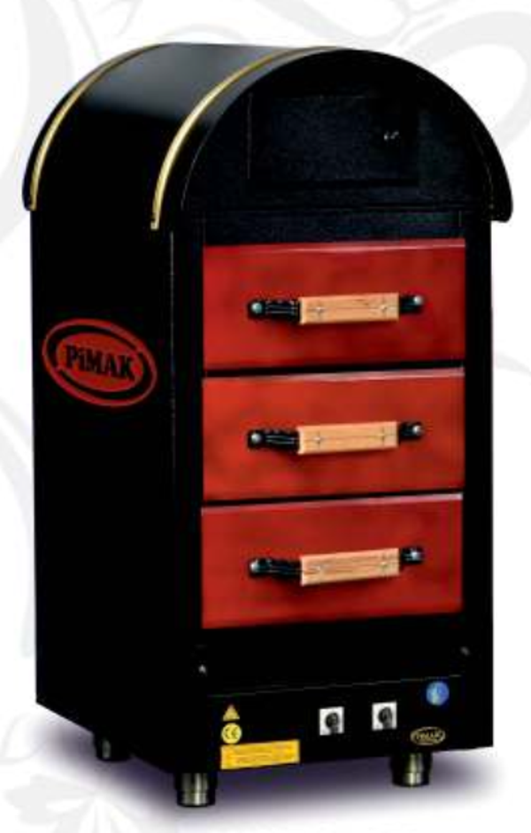 Pimak Tüplü Kumpir Fırını 3 Çekmeceli - Image 1