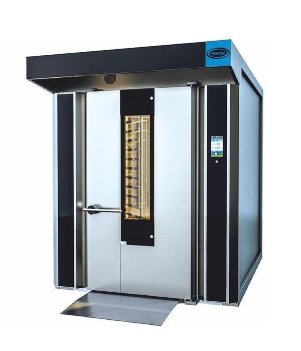 Pimak Elektrikli Döner Arabalı Ekmek Fırını 14 Tepsi 150 x 190 x 200 cm - Image 1