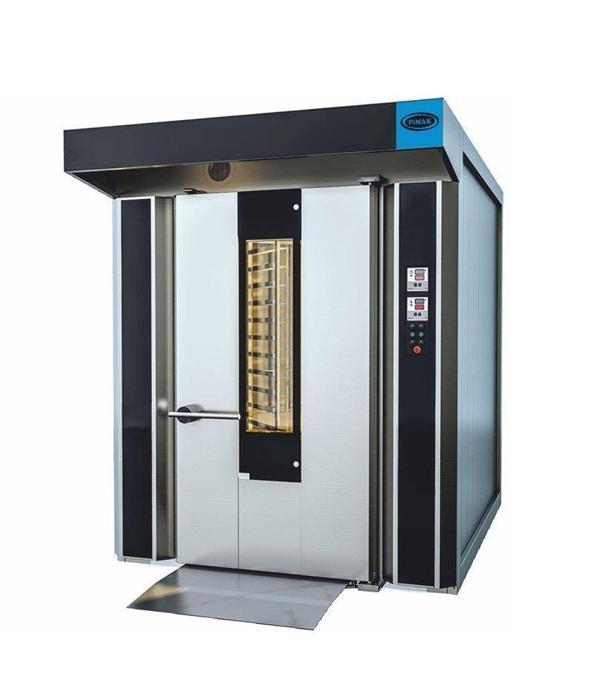Pimak Doğalgazlı Döner Arabalı Ekmek Fırını 12 Tepsi 130 x 143 x 190 cm - Image 1