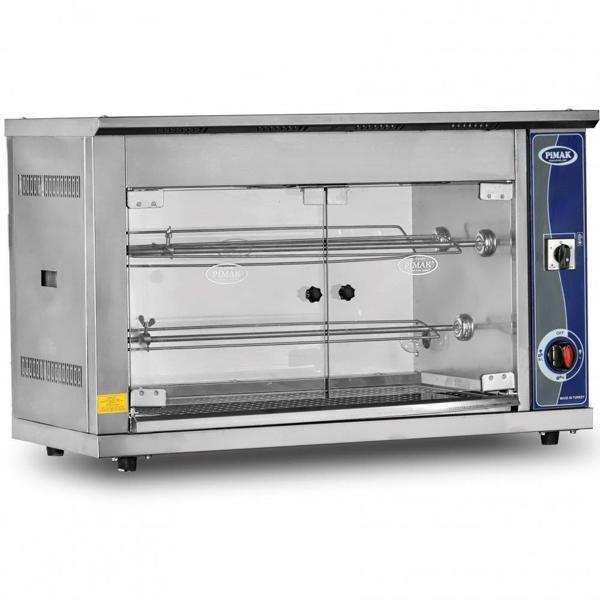 Pimak  Elektrikli Setüstü Piliç Çevirme Makinesi 15 piliç - Image 1