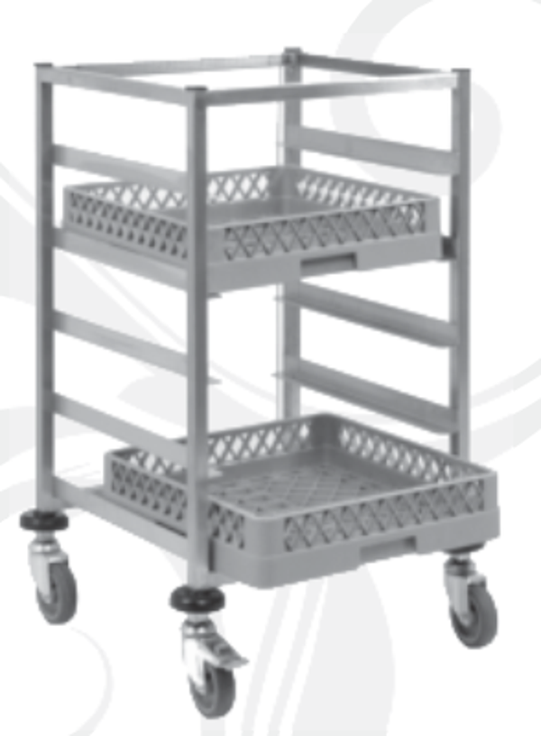 Pimak Servis ve Taşıma Arabası Kaset Taşıma, Alçak 50 x 50 x 90 (cm)  - Image 1