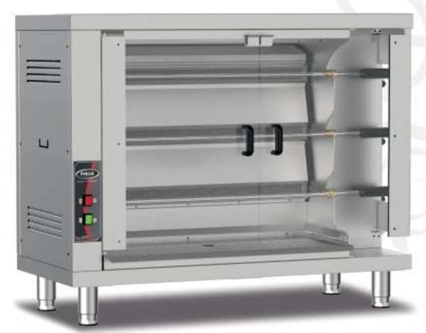 Pimak Radyanlı Piliç Çevirme Makinesi Doğalgazlı 30 Piliç - Image 1