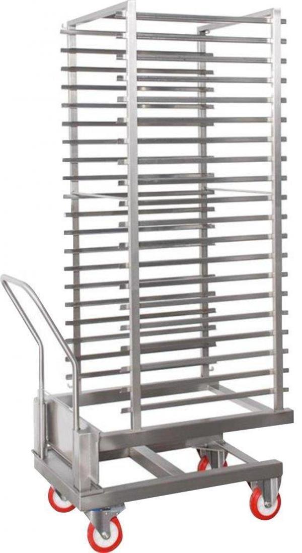 Pimak Tepsi Taşıma Raf + Araba 40 Tepsi 115 x 91 x 74,5 (cm) - Image 1