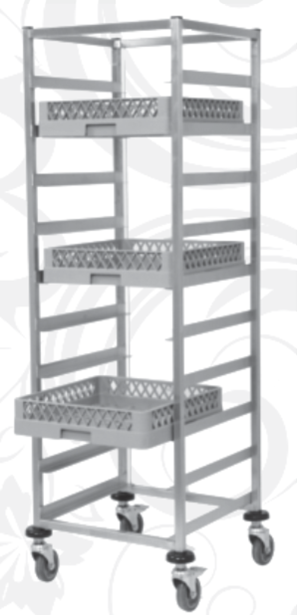 Pimak Servis ve Taşıma Arabası Kaset Taşıma, Yüksek 50 x 50 x 165 (cm) - Image 1