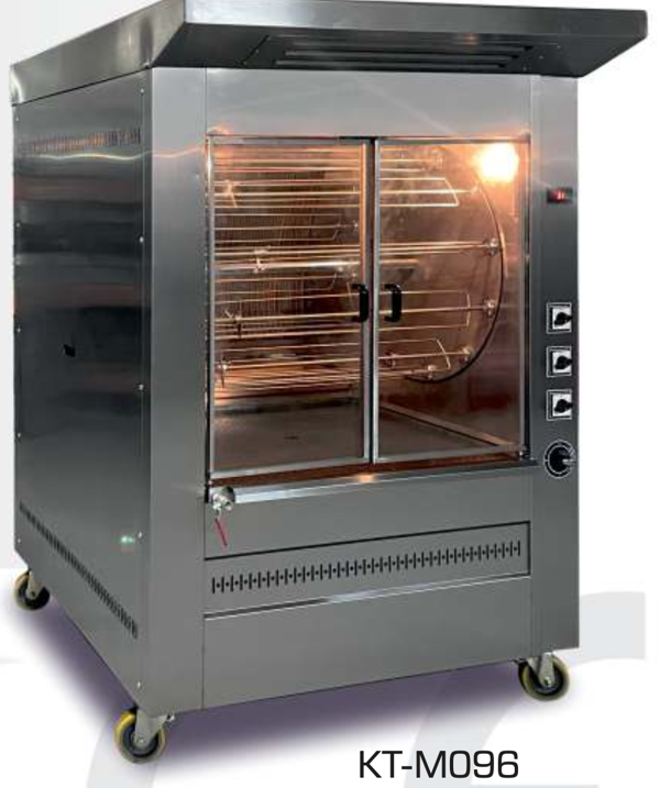 Pimak Tamburlu Piliç Makinası 12 şiş Kömürlü - Image 1