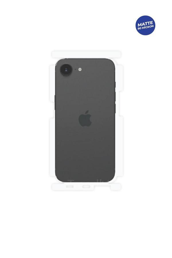iPhone 16e Mat Arka ve Yan Koruyucu TPU Film - Image 1
