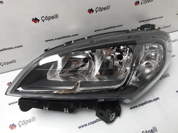 fiat pratico- 2015-2022  far lambası sağ elektrikli/motorlu/sıyah (ayfar) Oem No (52109258) - Image 1