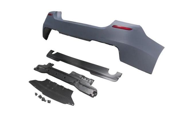 bmw 5 serı- 5 serisi- 2010-2016  arka tampon astarlı(sen.yuvalı/reflktrlü/karlıklı) (çıft egz.d.lı)m - Image 1