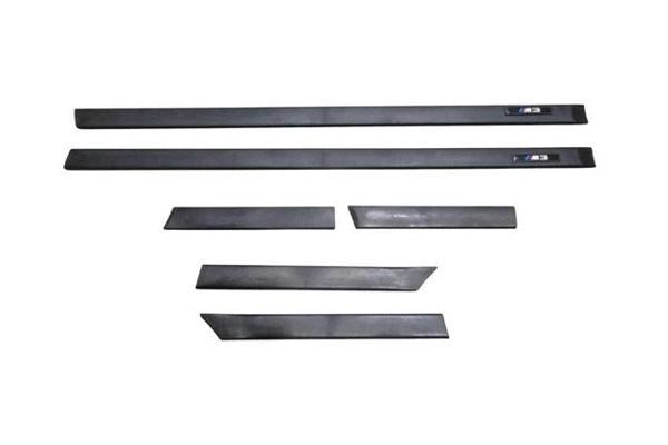 bmw 3 serı- 3 serisi- coupe- 1991-1998  kapı bandı takımı (6 parça) (logosuz) (m3) Oem No (A82119403 - Image 1