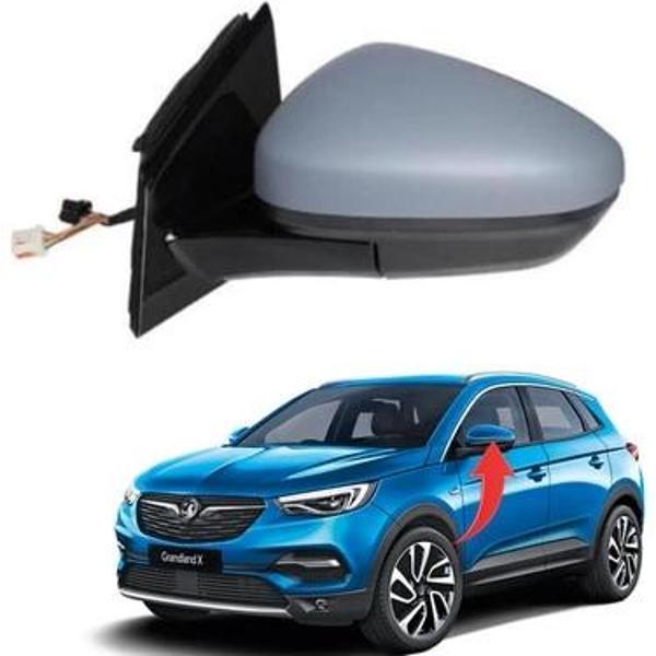 Opel Grandland 2017 Sonrası Elektrikli Ayna Camı Isıtmalı Sol) - Image 1