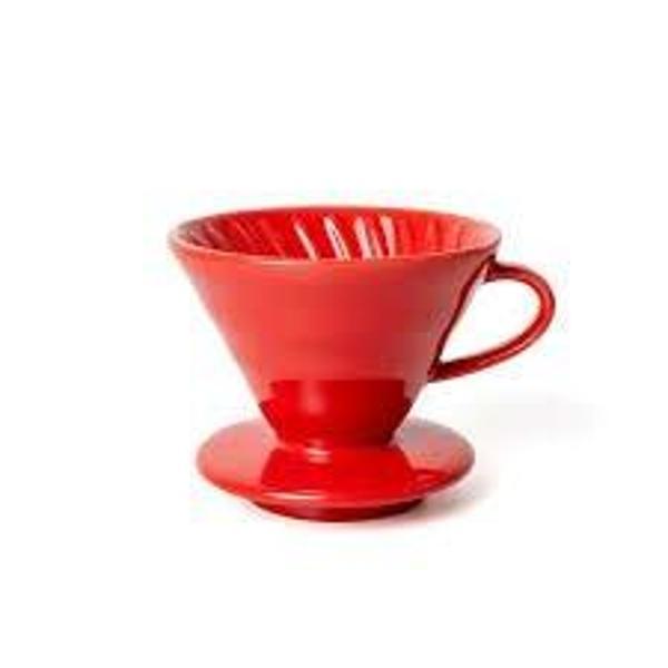 V60 Seramik Drıpper No2 (KIRMIZI) - Image 1