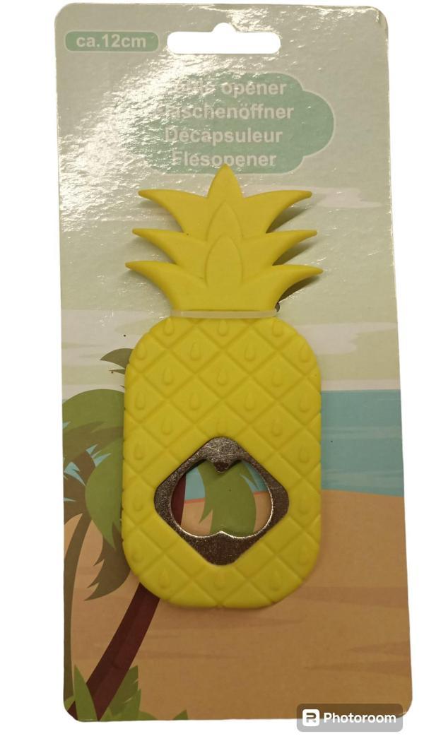 Şişe kapağı açacağı, bira açacağı Ananas-sarı - Image 1