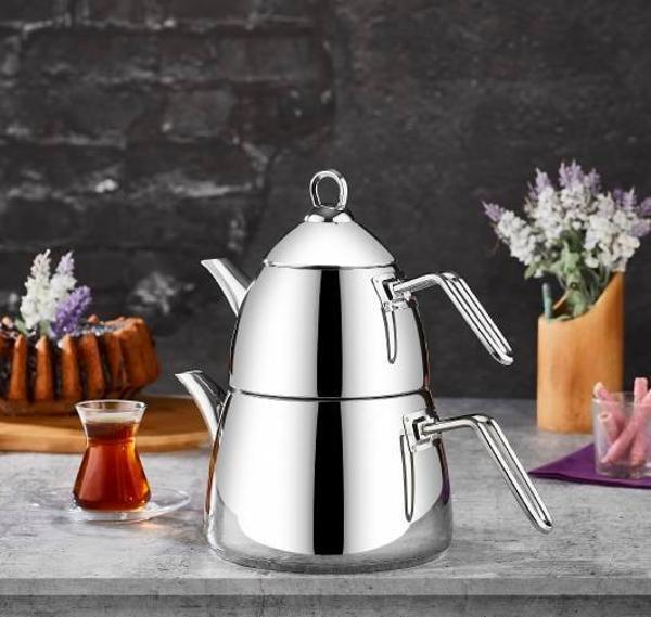 Noble life SOLID ÇELİK ÇAYDANLIK ÇELİK KULP - Image 1