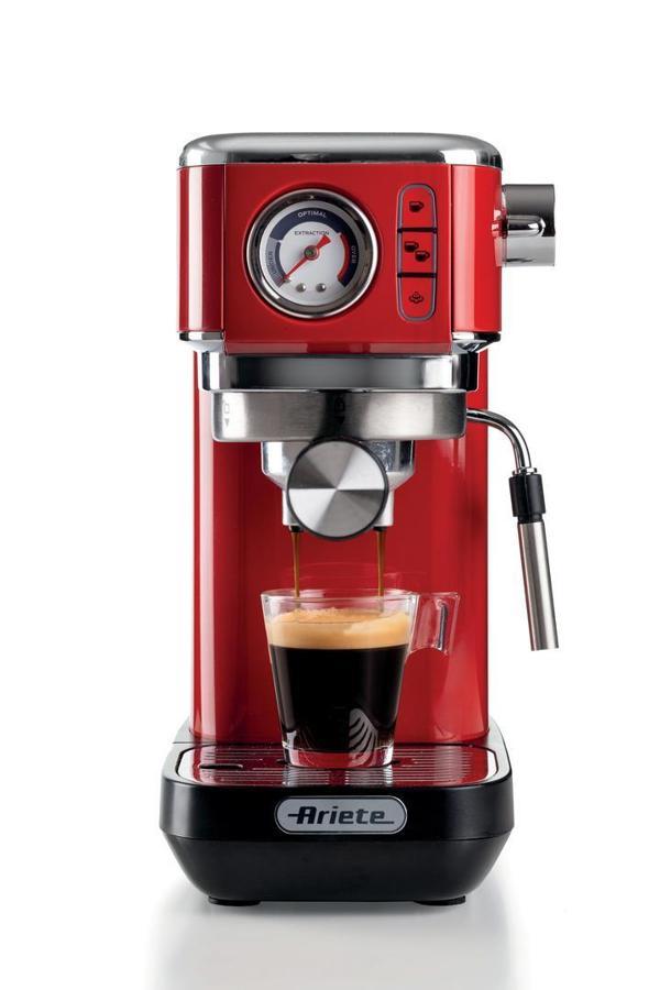 Ariete Moderna Slim Espresso Kahve Makinesi Kırmızı 1381/33 - Image 1