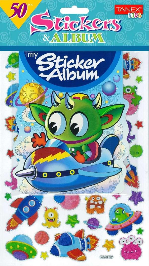 Tanex Tatlı Uzay Canavarı Albüm Serisi TNX-25455 - Image 1