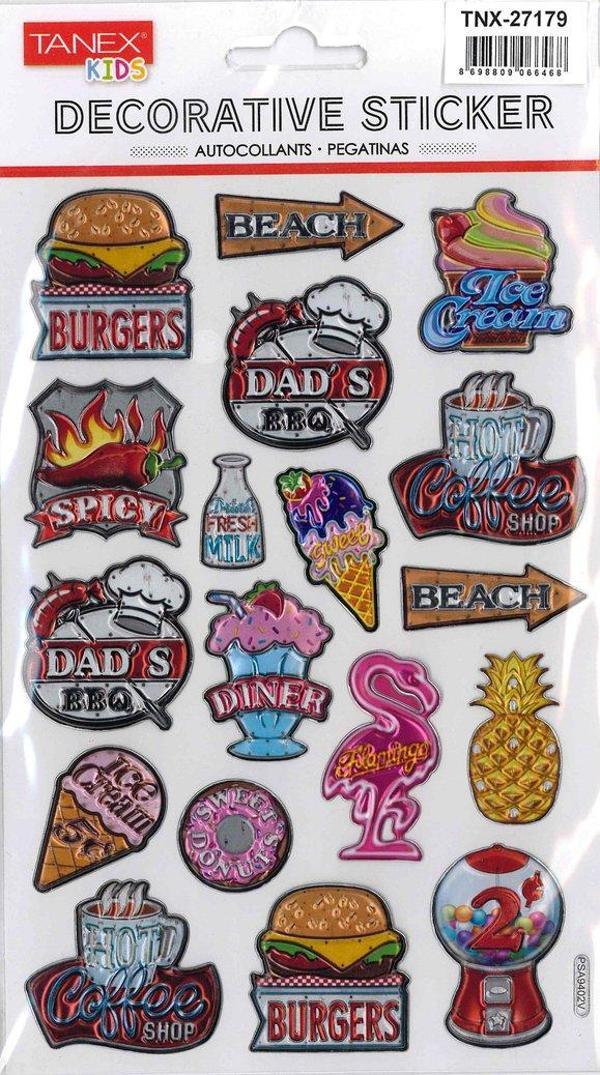 Tanex Puffy Fast Food Serisi TNX-27179 - Image 1