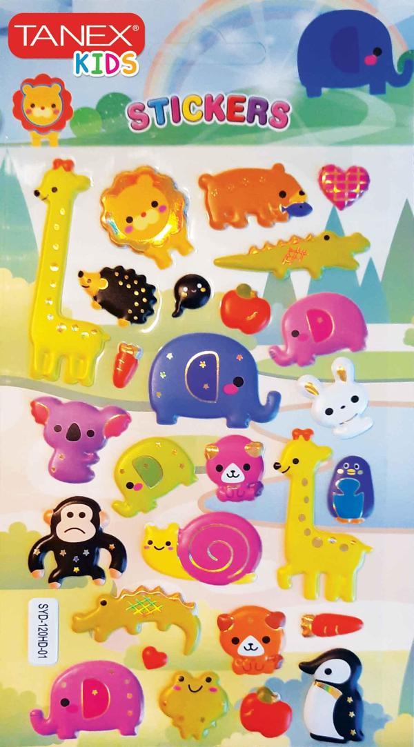 Tanex Orman Canlıları Serisi 3D Etiket TNX-26151 - Image 1