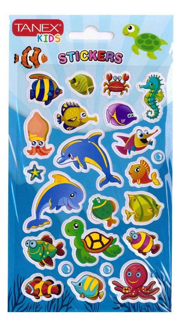 Tanex Deniz Canlıları Serisi 3D Etiketi TNX-26165 - Image 1
