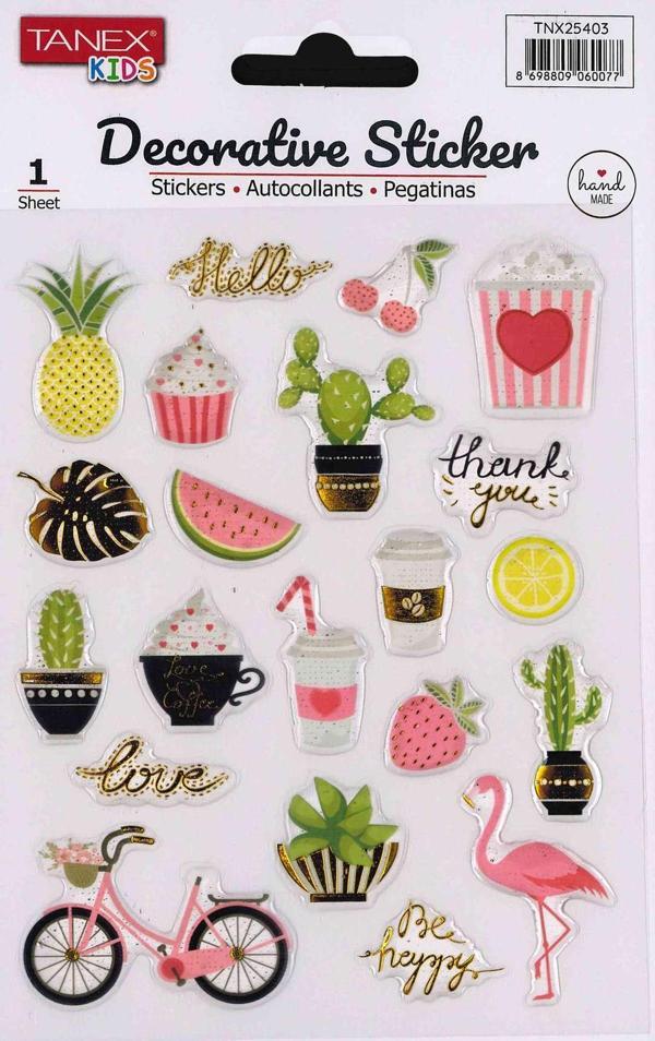 Tanex Decorative Sticker TNX-25403 - Image 1