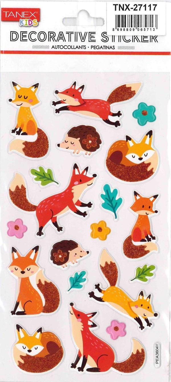 Tanex Puffy Mutlu Tilkicik Serisi TNX-27117 - Image 1