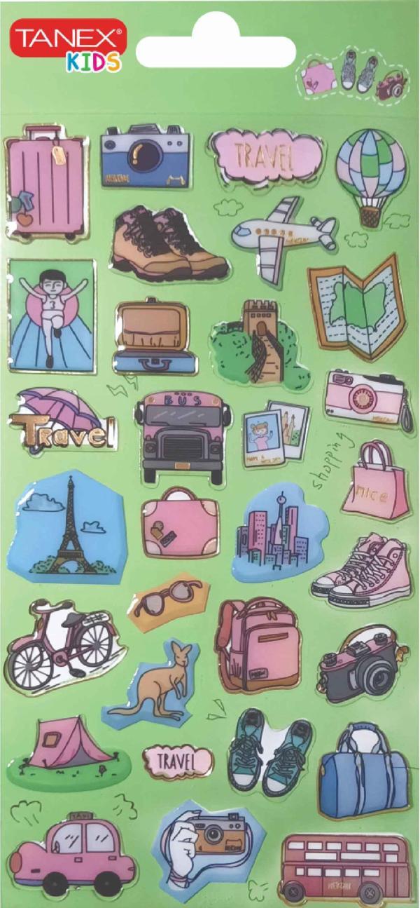 Tanex Şeffaf Kristal-6 Serisi Etiketi TNX-26506 - Image 1