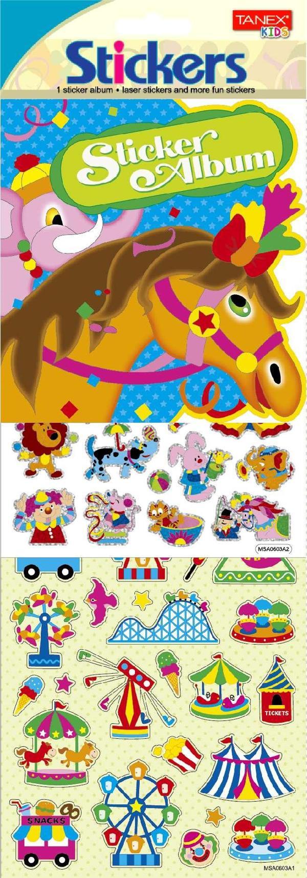 Tanex Sirk Dünyası Albüm Serisi TNX-25476 - Image 1