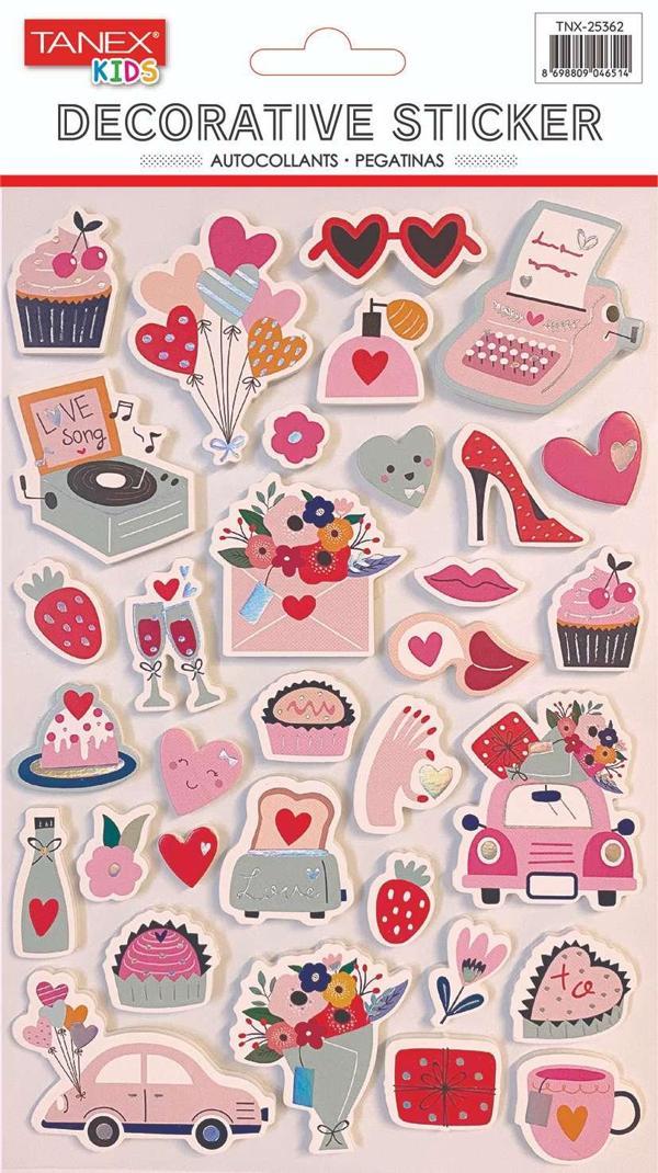 Tanex Parti Serisi Puffy Etiketi TNX-25362 - Image 1