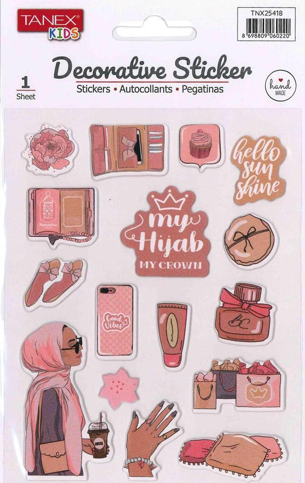 Tanex Decorative Sticker TNX-25418 - Image 1